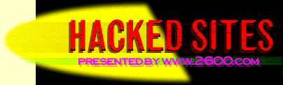 Hacked Web Sites