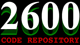 2600 Code Repository